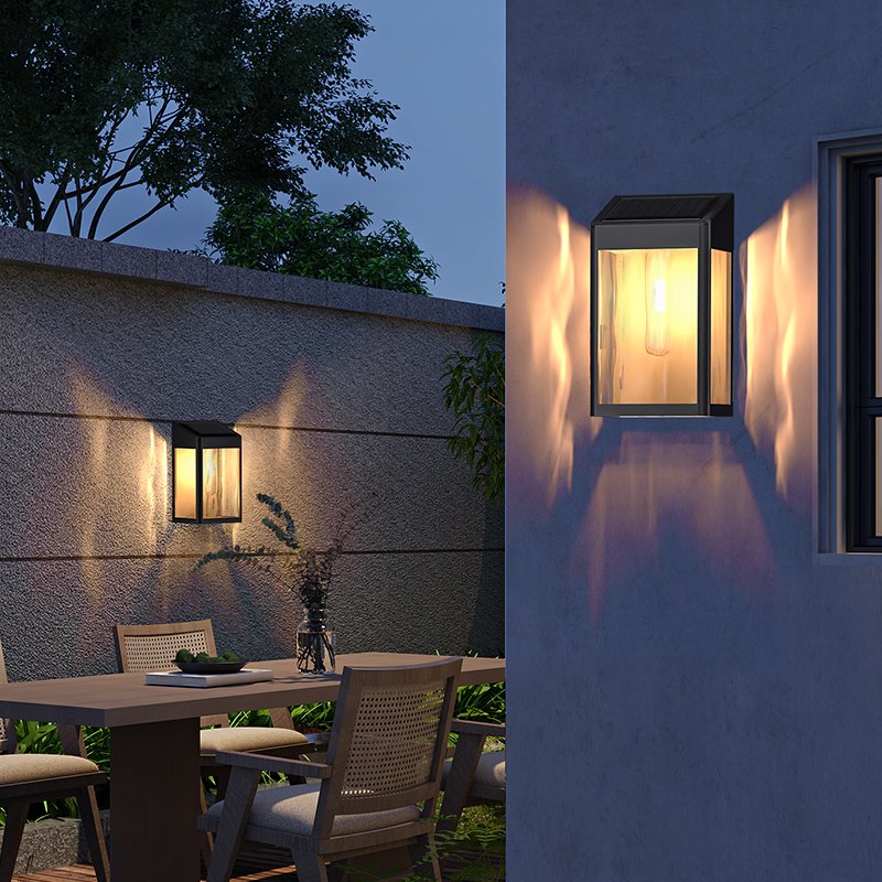 Custom Solar Wall Light