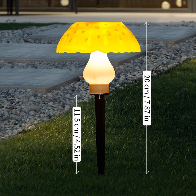 Mushroom Decorative Stake Light