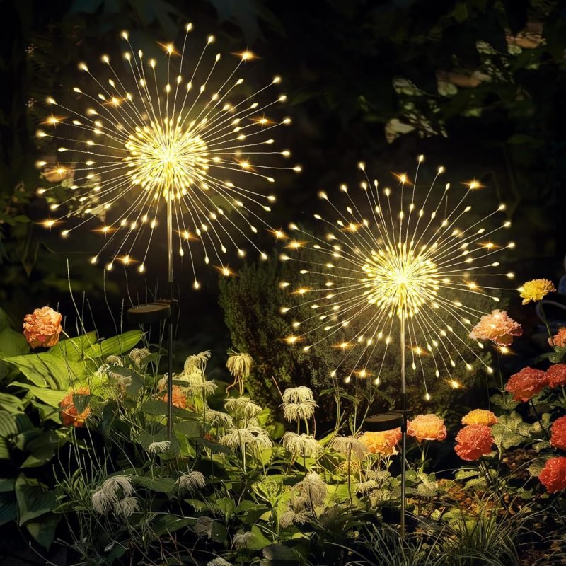 LED Firework Pathway Light